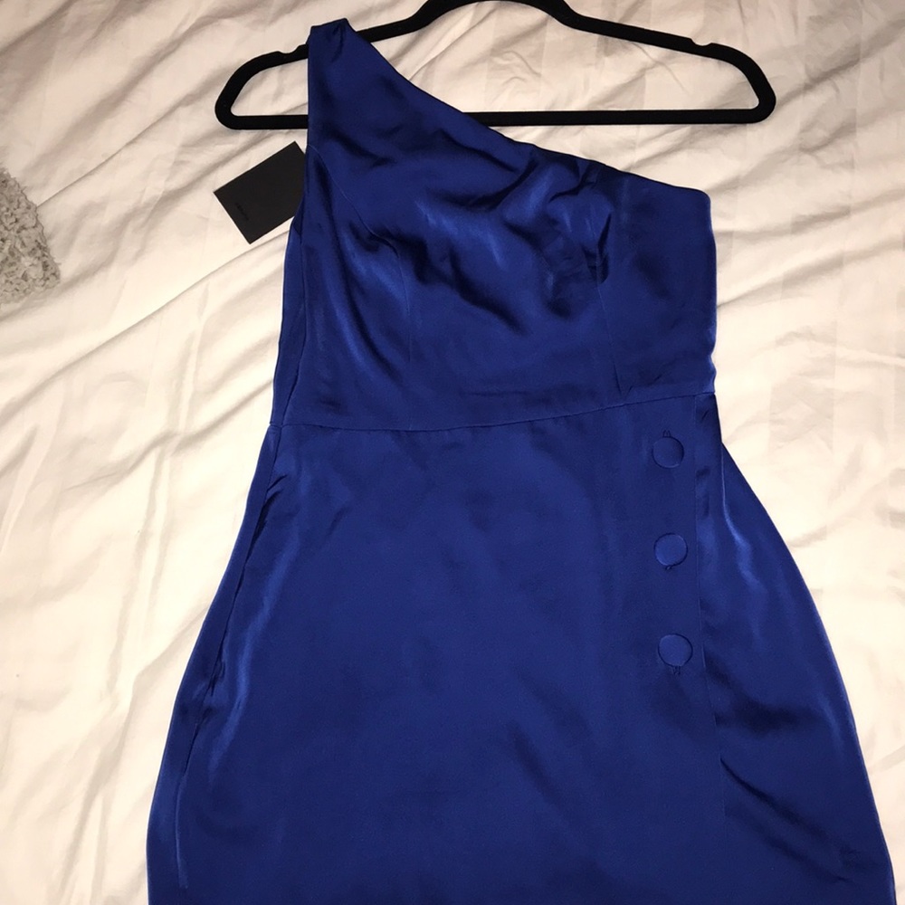 blue dress!